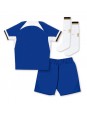 Otroški Nogometna dresi replika Chelsea Domači 2023-24 Kratek rokav (+ hlače)
